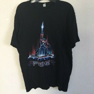 Rock Me Optimus Prime Mens Short Sleeve T Shirt Bl